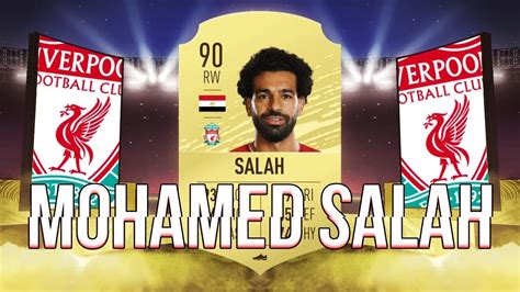 Mohamed Salah Fifa 20 Card Idea Sala De Estar