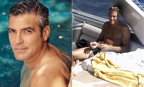 George Clooney S Hunks Shirtless Then George Clooney Man