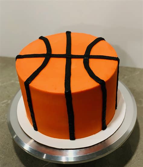 How To Make A Basketball Cake Food And Life Lover