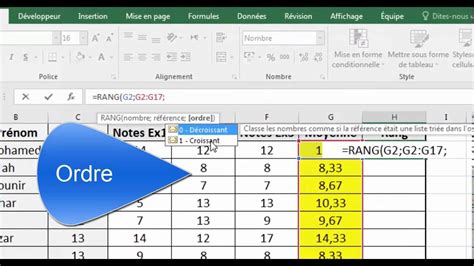 Excel Tri Automatique Colonne