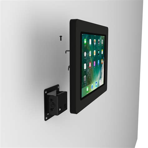 Tilting Wall 105 Inch Ipad Pro Tablet Mount Black