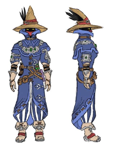 Ff 11 Black Mage Cosplay Outfit Design By Unotokayoko