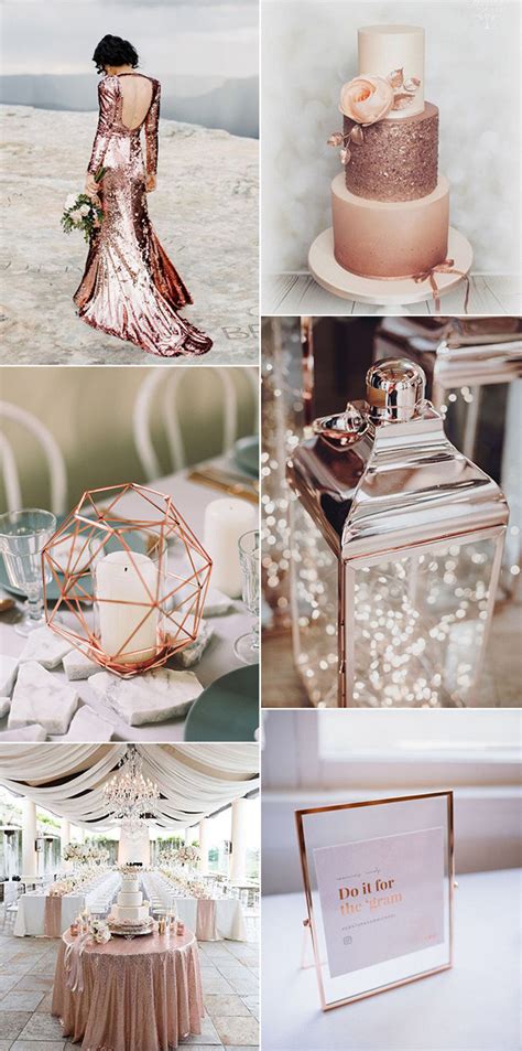 18 Gorgeous Rose Gold Wedding Ideas For 2022
