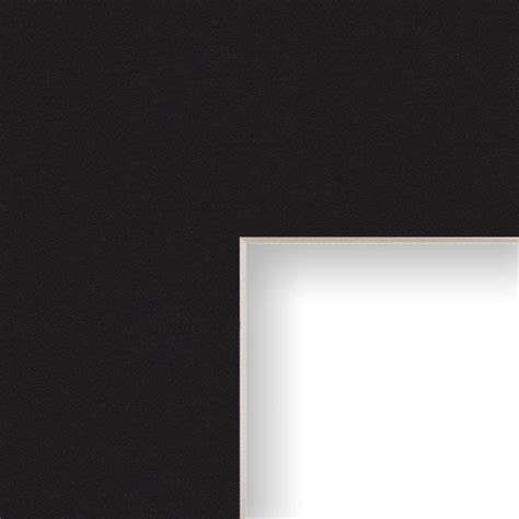 A picture mount is the card insert that surrounds your artwork in the. 20x36 Matting for Picture Frame Black with Cream Core and ...