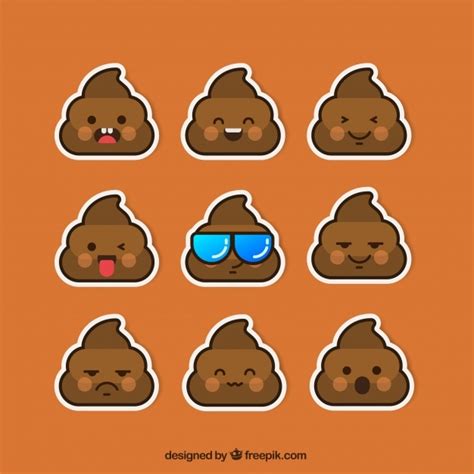 Vector Poop Emoji At Getdrawings Free Download