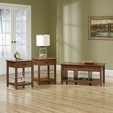 Maybe you would like to learn more about one of these? Sauder (PS1126) Edge Water Coffee Table With Side Tables ...