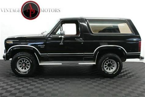 1986 Ford Bronco 4wd Xlt Only 93k For Sale Ford Bronco Xlt Only 93k
