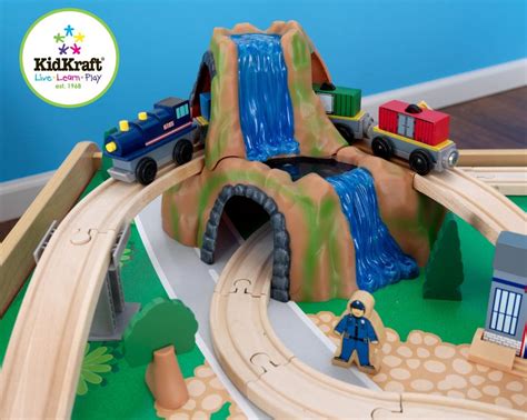 Kidkraft Waterfall Mountain Train Table And Set From The Toy Centre Uk