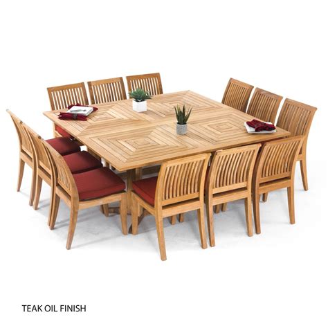 Square Dining Room Table For 12 People Faucet Ideas Site