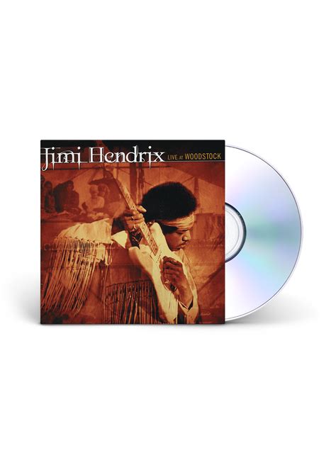 Jimi Hendrix Live At Woodstock 2 Cd Authentic Hendrix The Official