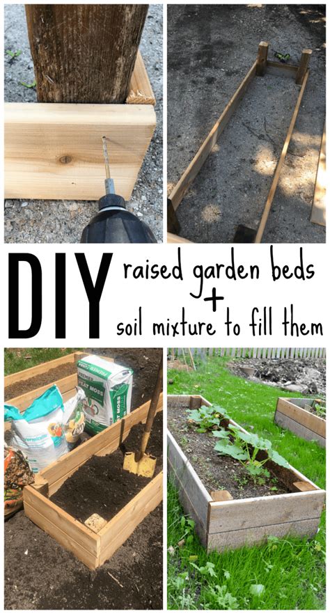 Maybe you would like to learn more about one of these? DIY Raised Garden Bed (and an easy soil mixture blend to ...