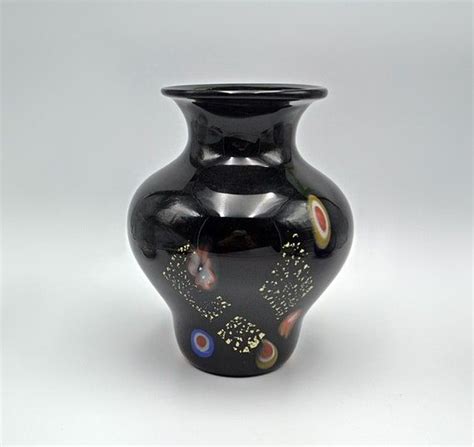 Toshichi Tosti Iwata Art Glass Vase Kamei Osaka 1950s Etsy In 2022