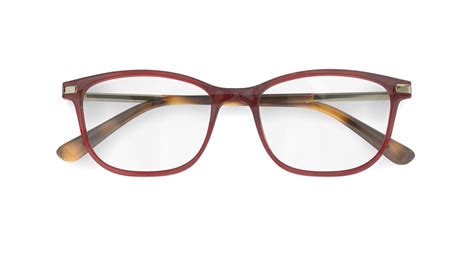 Specsavers Womens Glasses Aideen Red Square Plastic Cellulose