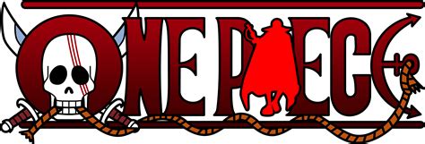 One Piece Logo Transparent Png Png Mart