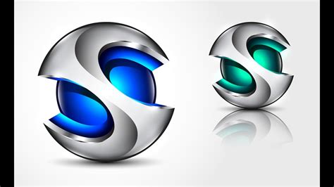 How To Create A 3d Logo Design Adobe Illustrator Cc Tutorial Images
