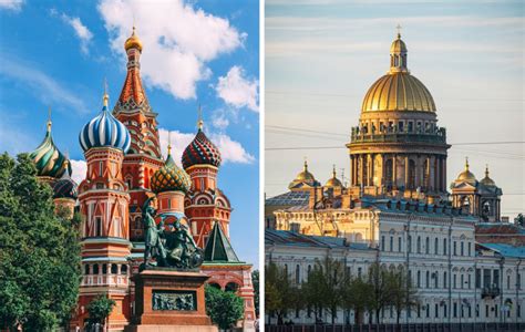 The Battle Of Capitals St Petersburg Vs Moscow