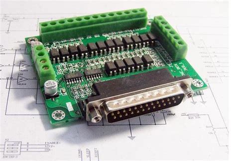 Buy Cnc 6 Axis Db25 Breakout Board Interface Adapter