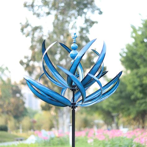 Anniper Tulip Wind Spinners 3d Kinetic Garden Wind Ubuy India