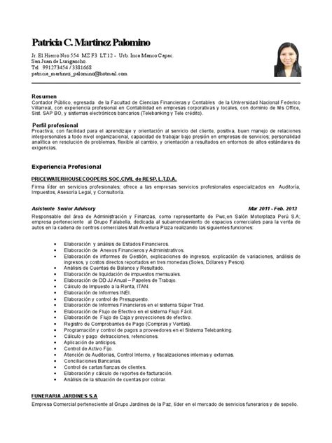 Nuestros modelos de cv en pdf están diseñados para hacer fácil encontrar esas palabras y/o secciones clave. Modelo de Curriculum Vitae | Contabilidad | Economías