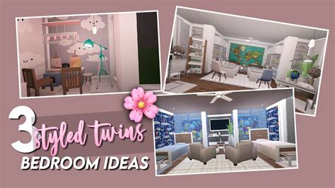 3 Twins Bedroom Ideas Bloxburg Youtube