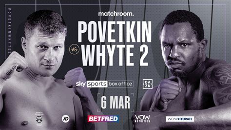 Whyte sent povetkin stumbling backwards with a straight jab povetkin steps in and whyte sends the russian stumbling again. Dillian Whyte vs Alexander Povetkin 2 Takes Place March 6th | BoxingInsider.com