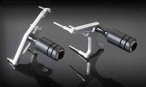 Help protect expensive suspension components in the event of a crash. SATO RACING | Frame Sliders - Honda GROM ('17)