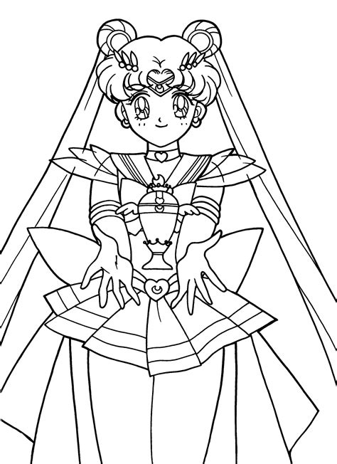 Sailor Moon Colouring Pages Kids Sailor Moon Coloring Pages Moon