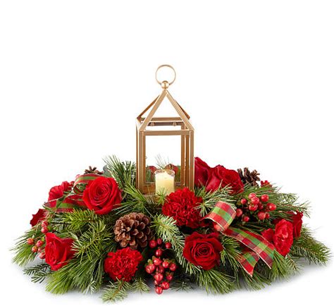 Ftd Ill Be Home For Christmas Centerpiece Cc9fa Canada Flowers