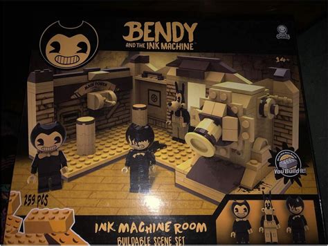 Basic Fun Bendy Ink Machine Room Scene Set Multi Building Sets