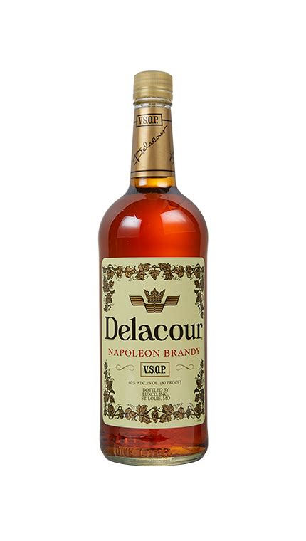Premium Alcohol Supplier & Wine Supplier - Luxco - DELACOUR BRANDY