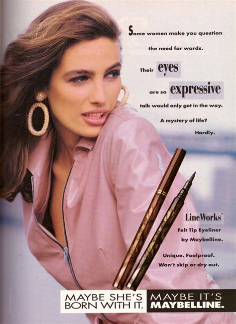 Maybelline Cosmetics Makeup Retro Print Ad Vintage Advertisement Vtg S Ebay Maybelline