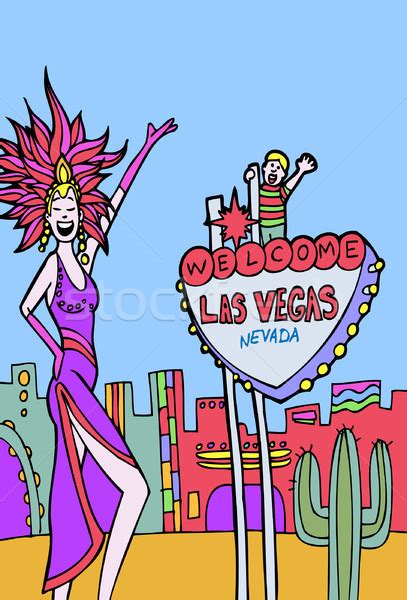 Vegas Strip Stock Vectors Illustrations And Cliparts Stockfresh