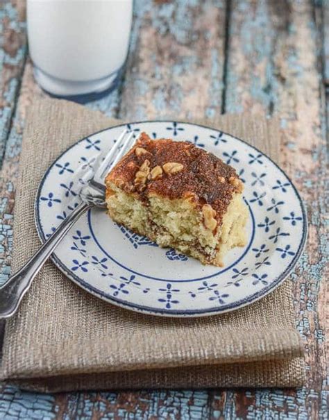 Lightened Up Streusel Filled Coffee Cake Flavor Mosaic