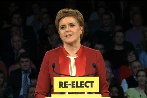 Snp Manifesto Launch Nicola Sturgeon Launches Push For Another Overall