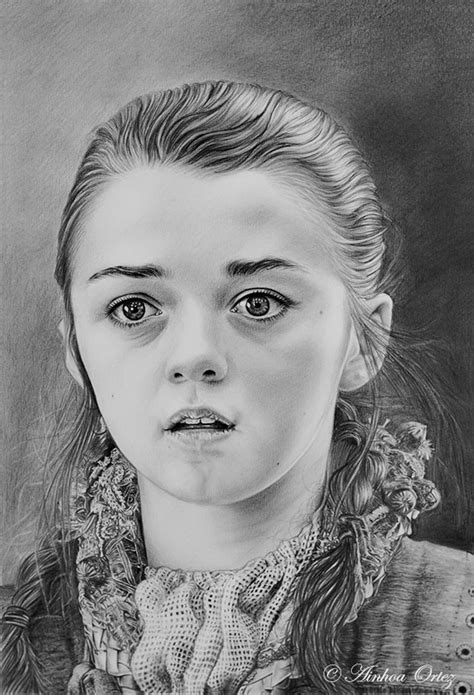 Dibujos en blanco y negro y retratos realistas a lápiz