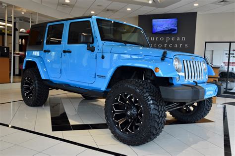 Used 2017 Jeep Wrangler Unlimited Custom Lifted Sahara For Sale Sold