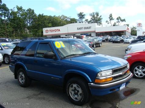 2001 Space Blue Metallic Chevrolet Blazer Ls 4x4 69997543 Gtcarlot