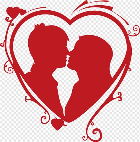 Couple Heart Heart Kiss Couple Love Red Love Kissing Couple Love Text Couple Png Pngwing