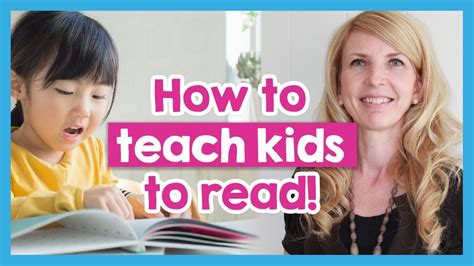 How To Teach Children To Read The Most Important Aspects Of Learning