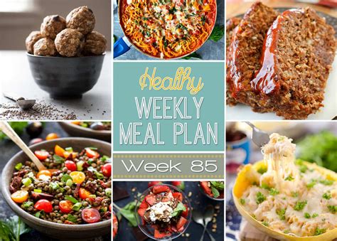 Enjoy some delicious and healthy dinner recipes from tesco real food. Healthy Weekly Meal Plan #85 - Yummy Healthy Easy
