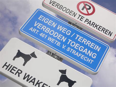 Verkeersborden Bosman Letters And Reklame Rotterdam