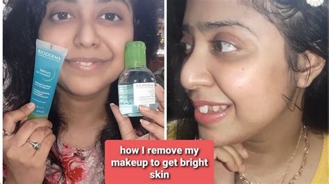 How I Remove My Makeup And Take Care After Removing Makeup Youtube