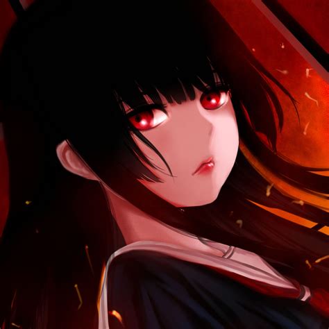 Enma Ai Anime Art Girl Jigoku Shōjo Kawaii Anime
