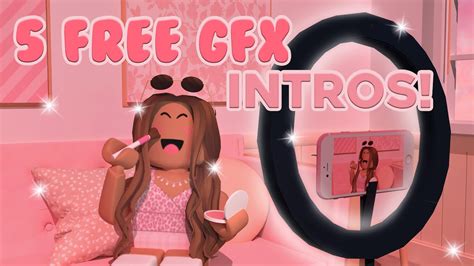 5 Free Roblox Intros Girls And Boys Mxddsie ♡ Youtube