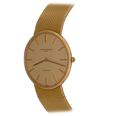 Vacheron Constantin 18k Yellow Gold Automatic Wrist Watch Ref 7416 At