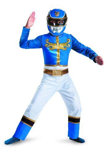 Disguise Power Ranger Megaforce Blue Ranger Boys Classic Costume 7 8