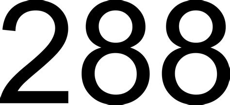 288 — двести восемьдесят восемь натуральное четное число регулярное