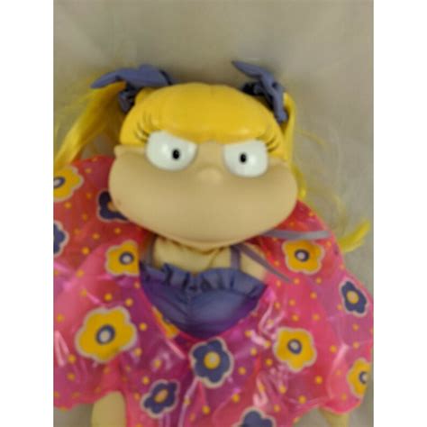 Mattel Rugrats Angelica Nylon Doll 12 Bath Tub Stuffed Etsy