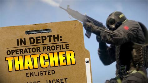 Rainbow Six Siege Operator Profile Thatcher Youtube