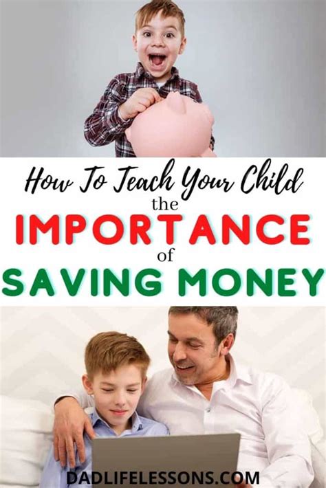 How To Teach Your Child The Importance Of Saving Money Dad Life Lessons
